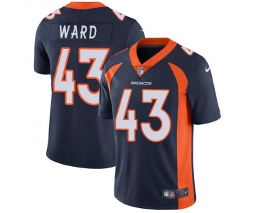 Nike Denver Broncos #43 T.J. Ward Navy Blue Alternate Men's Stitched NFL Vapor Untouchable Limited Jersey