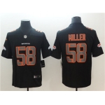 Nike Denver Broncos #58 Von Miller Black Vapor Impact Limited Jersey