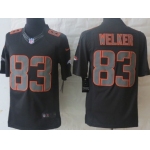 Nike Denver Broncos #83 Wes Welker Black Impact Limited Jersey