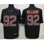 Nike Denver Broncos #92 Sylvester Williams Black Impact Limited Jersey