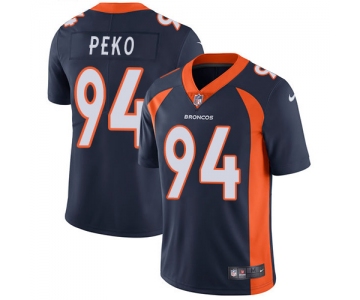 Nike Denver Broncos #94 Domata Peko Navy Blue Alternate Men's Stitched NFL Vapor Untouchable Limited Jersey