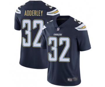 Chargers #32 Nasir Adderley Navy Blue Team Color Men's Stitched Football Vapor Untouchable Limited Jersey