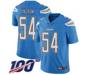 Nike Chargers #54 Melvin Ingram Electric Blue Alternate Men's Stitched NFL 100th Season Vapor Limited Jersey