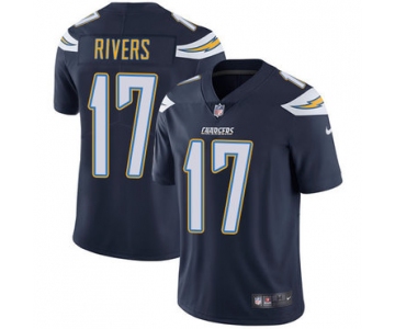 Nike San Diego Chargers #17 Philip Rivers Navy Blue Team Color Men's Stitched NFL Vapor Untouchable Limited Jersey