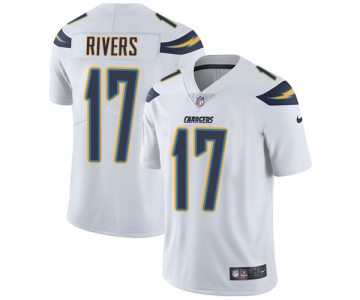 Nike San Diego Chargers #17 Philip Rivers White Men's Stitched NFL Vapor Untouchable Limited Jersey