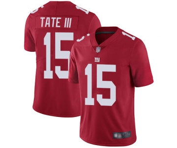 Giants #15 Golden Tate III Red Alternate Men's Stitched Football Vapor Untouchable Limited Jersey