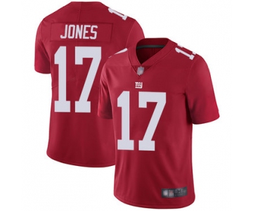 Giants #17 Daniel Jones Red Alternate Men's Stitched Football Vapor Untouchable Limited Jersey