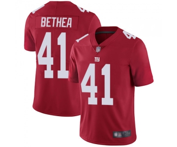 Giants #41 Antoine Bethea Red Alternate Men's Stitched Football Vapor Untouchable Limited Jersey