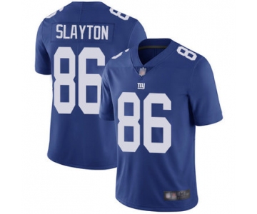 Giants #86 Darius Slayton Royal Blue Team Color Men's Stitched Football Vapor Untouchable Limited Jersey