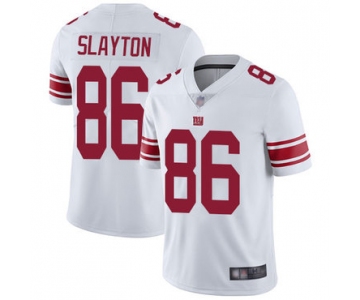 Giants #86 Darius Slayton White Men's Stitched Football Vapor Untouchable Limited Jersey