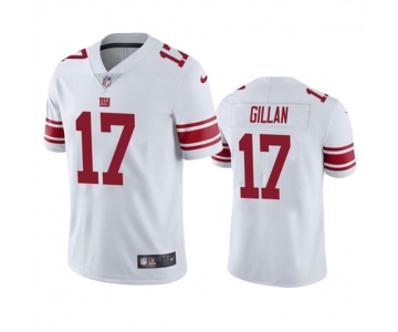 Men's New York Giants #17 Jamie Gillan White Vapor Untouchable Limited Stitched Jersey