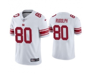 Men's White New York Giants #80 Kyle Rudolph Vapor Untouchable Limited Stitched Jersey