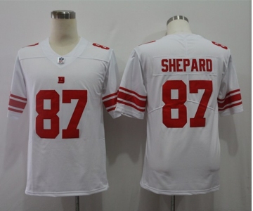 Nike Giants 87 Sterling Shepard White Vapor Untouchable Limited Jersey