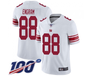 Nike Giants #88 Evan Engram White Men's Stitched NFL 100th Season Vapor Limited Jersey