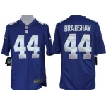 Nike New York Giants #44 Ahmad Bradshaw Blue Limited Jersey