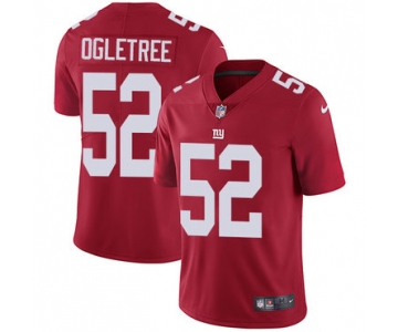 Nike New York Giants #52 Alec Ogletree Red Alternate Men's Stitched NFL Vapor Untouchable Limited Jersey