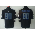 Nike New York Giants #90 Jason Pierre-Paul Black Impact Limited Jersey