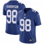 Nike New York Giants #98 Damon Harrison Royal Blue Team Color Men's Stitched NFL Vapor Untouchable Limited Jersey