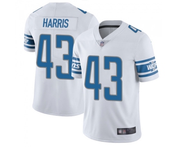 Lions #43 Will Harris White Men's Stitched Football Vapor Untouchable Limited Jersey