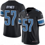 Men's Detroit Lions #57 Josh Bynes Black 2016 Color Rush Stitched NFL Nike Limited Jersey