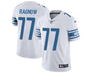 Nike Detroit Lions #77 Frank Ragnow White Men's Stitched NFL Vapor Untouchable Limited Jersey