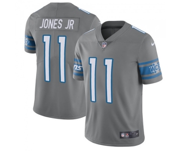 Nike Lions #11 Marvin Jones Jr Gray Men's Stitched NFL Limited Rush Jersey