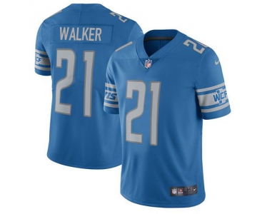 Nike Lions #21 Tracy Walker Blue Team Color Men's Stitched NFL Vapor Untouchable Limited Jersey