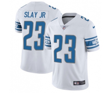 Nike Lions #23 Darius Slay Jr White Men's Stitched NFL Limited Jersey