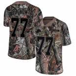 Nike Lions #77 Frank Ragnow Camo Men's Stitched NFL Limited Rush Realtree Jersey