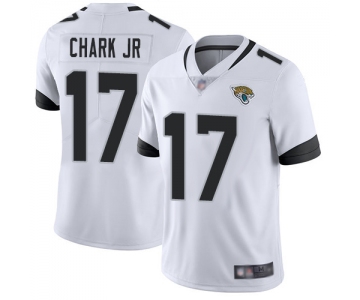 Jaguars #17 DJ Chark Jr White Men's Stitched Football Vapor Untouchable Limited Jersey