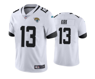 Men's Jacksonville Jaguars #13 Christian Kirk White Vapor Untouchable Limited Stitched Jersey