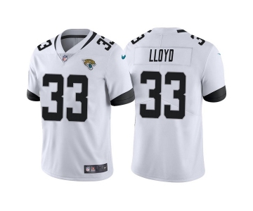 Men's Jacksonville Jaguars #33 Devin Lloyd White Vapor Untouchable Limited Stitched Jersey