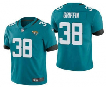 Men's Jacksonville Jaguars #38 Shaquill Griffin Blue 2021 Vapor Untouchable Stitched NFL Nike Limited Jersey