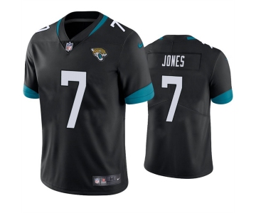 Men's Jacksonville Jaguars #7 Zay Jones Black Vapor Untouchable Limited Stitched Jersey