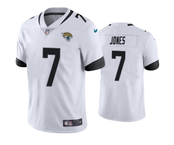 Men's Jacksonville Jaguars #7 Zay Jones White Vapor Untouchable Limited Stitched Jersey