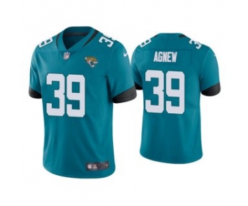 Men's Teal Jacksonville Jaguars #39 Jamal Agnew 2021 Vapor Untouchable Limited Stitched