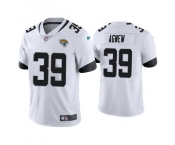 Men's White Jacksonville Jaguars #39 Jamal Agnew 2021 Vapor Untouchable Limited Stitched Jersey