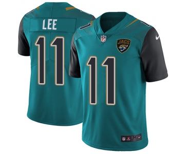 Nike Jacksonville Jaguars #11 Marqise Lee Teal Green Team Color Men's Stitched NFL Vapor Untouchable Limited Jersey