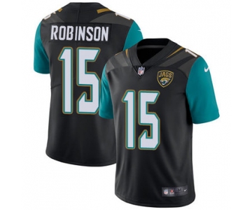 Nike Jacksonville Jaguars #15 Allen Robinson Black Alternate Men's Stitched NFL Vapor Untouchable Limited Jersey