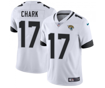 Nike Jacksonville Jaguars #17 DJ Chark White Men's Stitched NFL Vapor Untouchable Limited Jersey