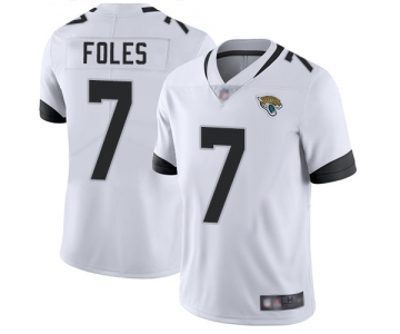 Nike Jacksonville Jaguars 7 Nick Foles White Vapor Untouchable Limited Jersey