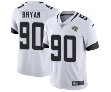 Nike Jacksonville Jaguars #90 Taven Bryan White Men's Stitched NFL Vapor Untouchable Limited Jersey