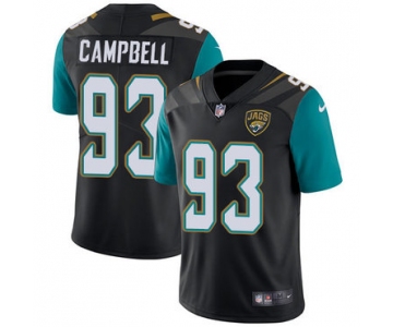 Nike Jacksonville Jaguars #93 Calais Campbell Black Alternate Men's Stitched NFL Vapor Untouchable Limited Jersey