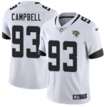 Nike Jacksonville  Jaguars #93 Calais Campbell White Men's Stitched NFL Vapor Untouchable Limited Jersey