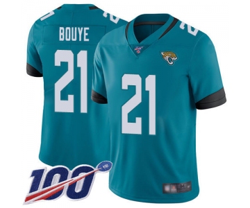 Nike Jaguars #21 A.J. Bouye Teal Green Alternate Men's Stitched NFL 100th Season Vapor Limited Jersey