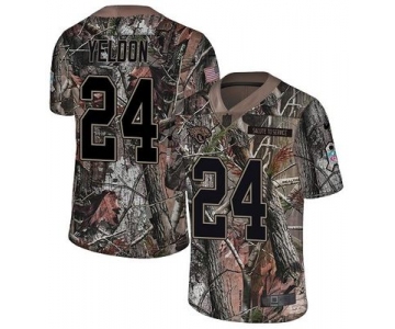 Nike Jaguars #24 T.J. Yeldon Camo Men's Stitched NFL Limited Rush Realtree Jersey