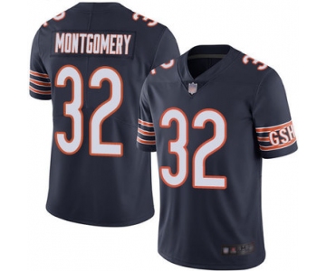 Bears #32 David Montgomery Navy Blue Team Color Men's Stitched Football Vapor Untouchable Limited Jersey