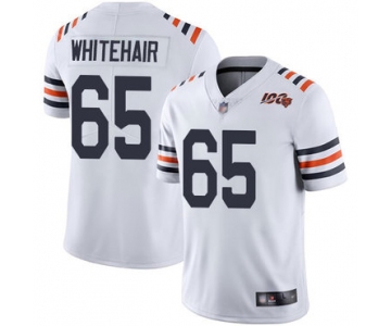 Bears #65 Cody Whitehair White Alternate Men's Stitched Football Vapor Untouchable Limited 100th Season Jersey