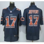 Chicago Bears #17 Alshon Jeffery Navy Blue Strobe 2015 NFL Nike Fashion Jersey