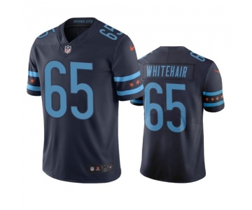 Chicago Bears #65 Cody Whitehair Navy Vapor Limited City Edition NFL Jersey